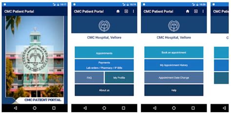 CMC Vellore Appointment Mobile App - Youth Apps