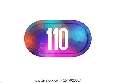 Number 110 3d Sign Green Color Stock Illustration 1702204936 | Shutterstock