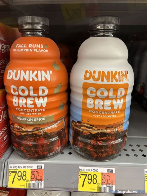 PUMPKINUNDATION 2023: Dunkin’ Pumpkin Spice Cold Brew Concentrate