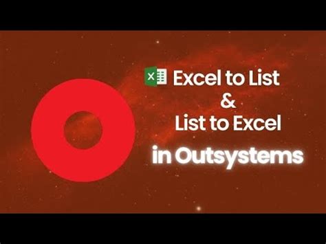Image result for OutSystems Working with Excel