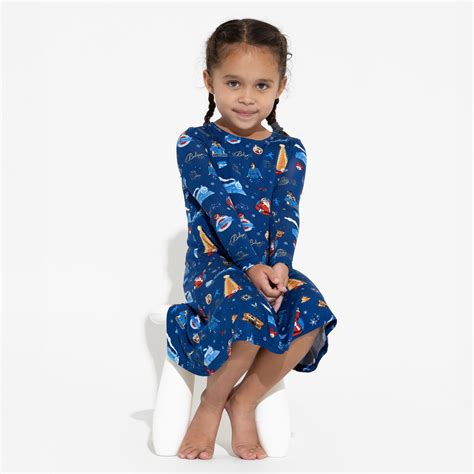 Charming The Polar Express Bamboo Girls' Dress for Holiday Magic ...