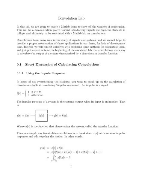 Convolution in Matkab 的图像结果