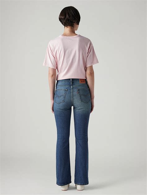 Women's 725 Med Indigo Bootcut Fit High Rise Jeans – Levis India Store