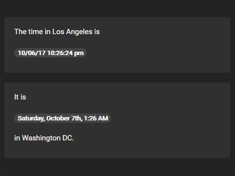 UTC To Local Time Converter - jQuery utc2local.js | jQuery Plugin