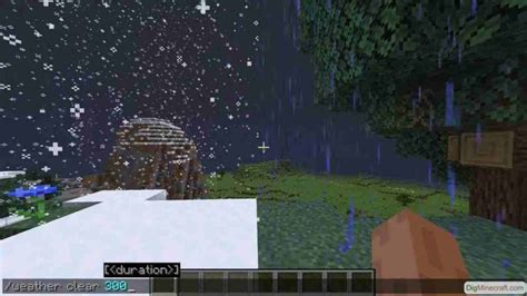 All Weather Commands In Minecraft And How To Use Them