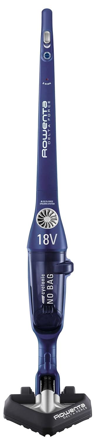 Rowenta RH8552 Delta Force Lightweight Cordless Bagless Cyclonic Energy ...