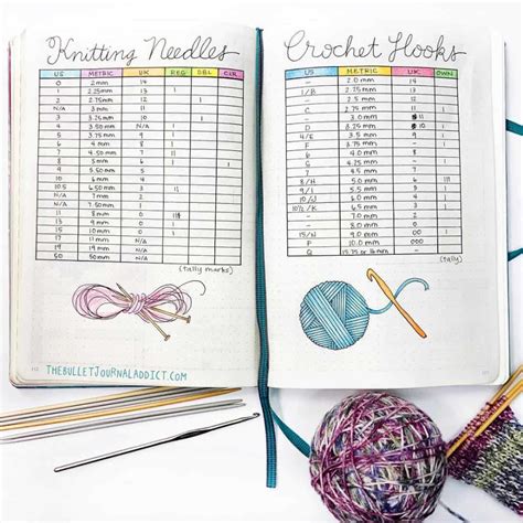 crochet journal ideas