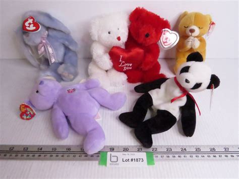 (6) Beanie Babies - Bodnarus Auctioneering