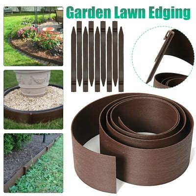 KUDOSALE 3m Garden Edging Border for Path, Lawn, Grass, India | Ubuy