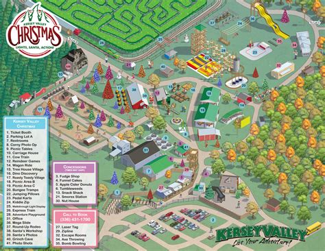 Farm Map - Kersey Valley Christmas