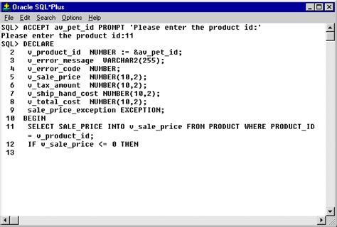 Image result for Oracle Exception Handling