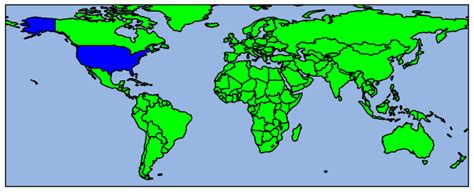 Image result for Python Country Map