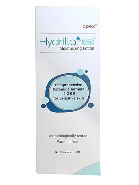 Buy A Hydrilla AD MOISTURIZING LOTION (200ML) Online at Low Prices in ...