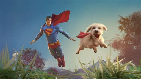 3840x2160 Superman With Krypto Flying High 4K ,HD 4k Wallpapers,Images ...