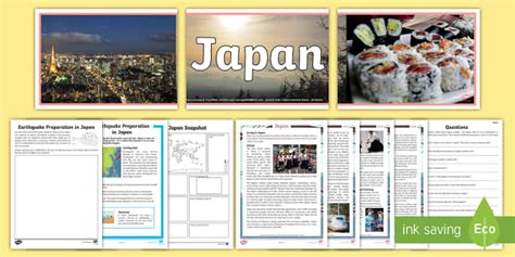 Asian Region Japan Pack | Japanese Geography | Twinkl