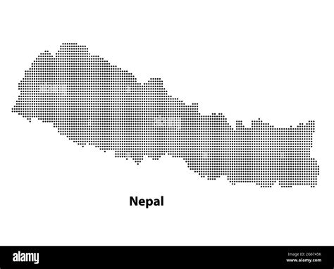 Map of nepal hi-res stock photography and images - Alamy
