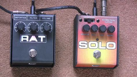 Can You Get A Solo Rat To Sound Like A Rat 2? Proco Rat 2 Distortion Pedal Vs Solo Rat