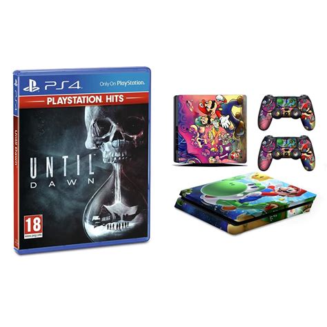 Until Dawn Hits (PS4)+Fox Micro® PS4 Slim Console Mario Skin Decal ...