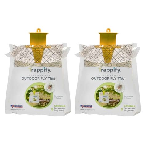 Outdoor Fly Bag Traps - Disposable and Removes Large Fly infestations ...