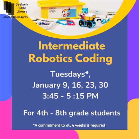 Upcoming Children’s Programs – Seekonk Public Library