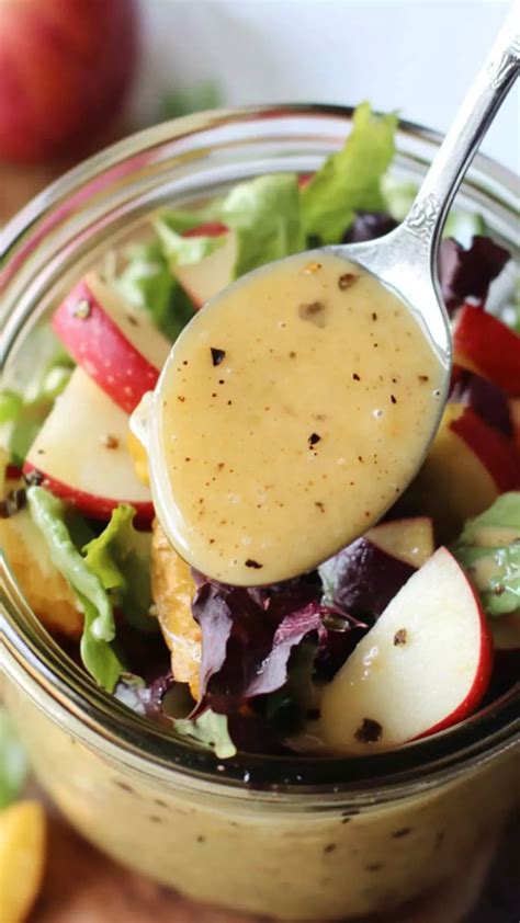 Panera Fuji Apple Salad Dressing Recipe - Bex's Kitchen