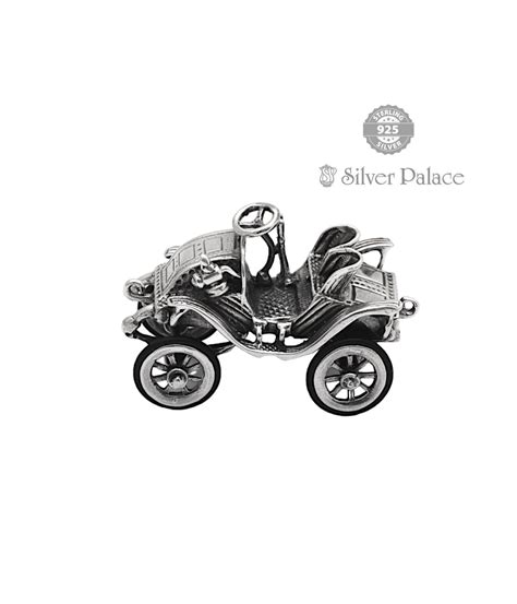 92.5 Sterling Silver Car For Gift & Showpiece Avida Collection - Silver ...