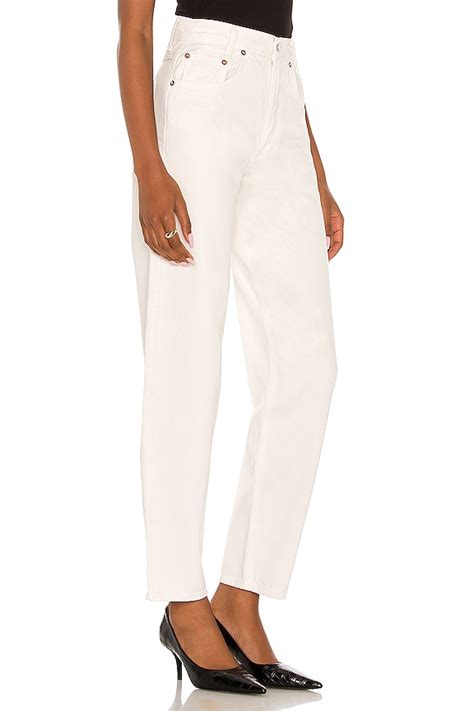 AGOLDE High Rise Tapered Baggy Jean in Drum | REVOLVE
