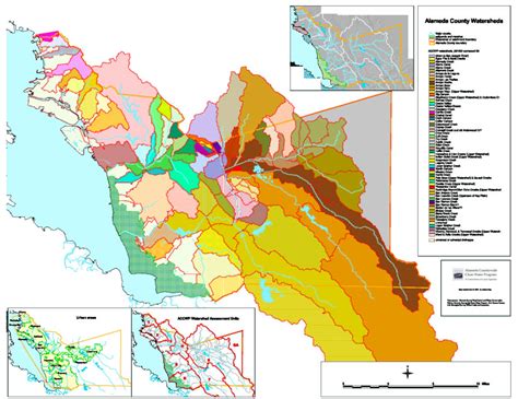 Alameda County Watershed Map - Clean Water Program