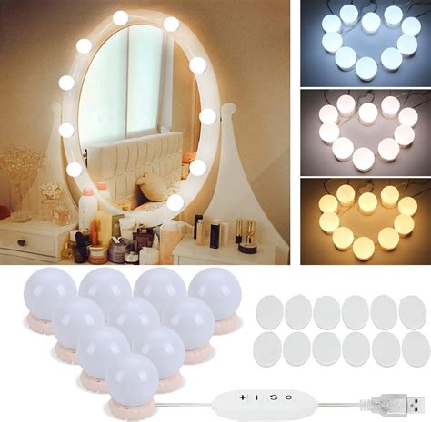 Buy Mirror Lights Hollywood Style Makeup Vanity Light for Mirror ...