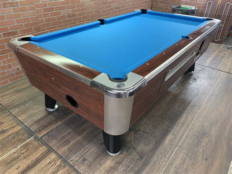 Image result for Coin Operated Pool Table Refelt