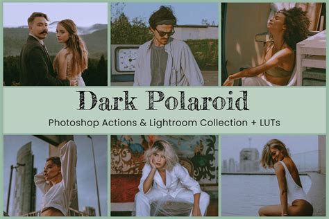 Dark Polaroid Lightroom Presets for Desktop & Mobile on Behance