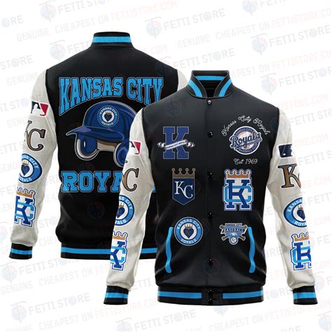 Kansas City Royals Major League Baseball AOP Varsity Jacket - Sports ...