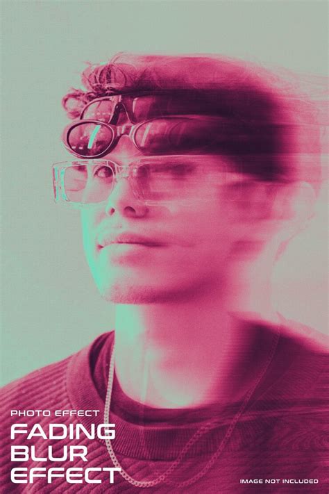Fading blur photo effect | Premium PSD