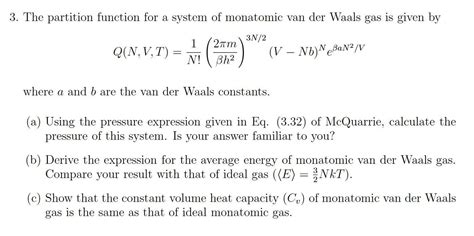 Image result for Partition Function of Monoatomic Gas Using Maxwell