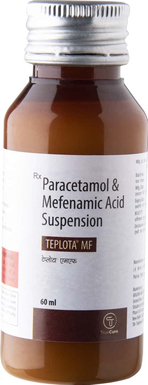 Teplota Mf Bottle Of 60ml Syrup: Uses, Side Effects, Price & Dosage ...