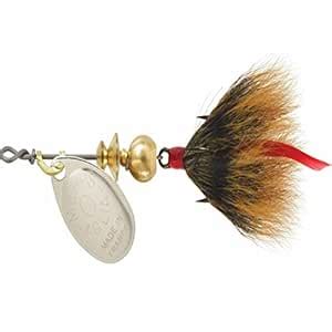 Buy Mepps Aglia Treble Hook Silver with Brown Tail Size 0 Online at Low ...