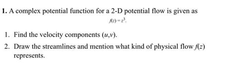 Image result for Complex Potential Function
