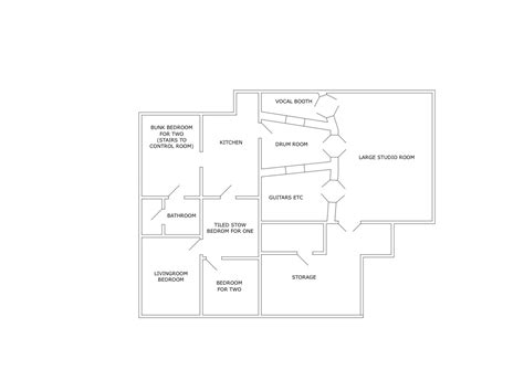 Image result for Studio Floor Plan Layout