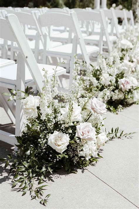 Wedding aisle flowers 60 photos - Astyledwedding.com