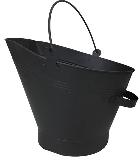 SimpaÂ® Black Waterloo Bucket Coal Log Fire Ash India | Ubuy