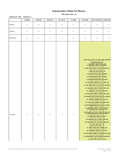 Image result for Time Table 2021