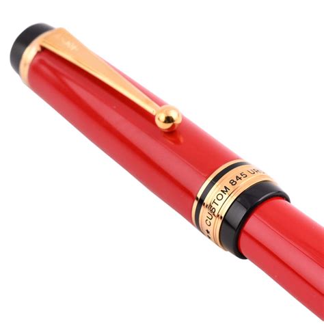 Buy Pilot 845 Custom Urushi Vermilion Red Fountain Pen|Pilot Online|Makoba