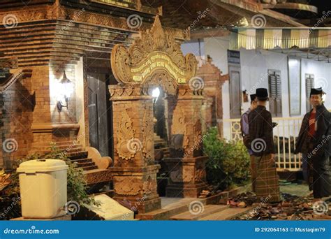A Gate Leading To The Tomb Of A Religious Figure Which Was Built Around ...