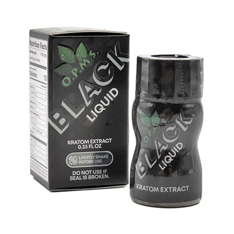 OPMS Black Liquid Kratom Extract Shot – Hi-Life Smoke Shop
