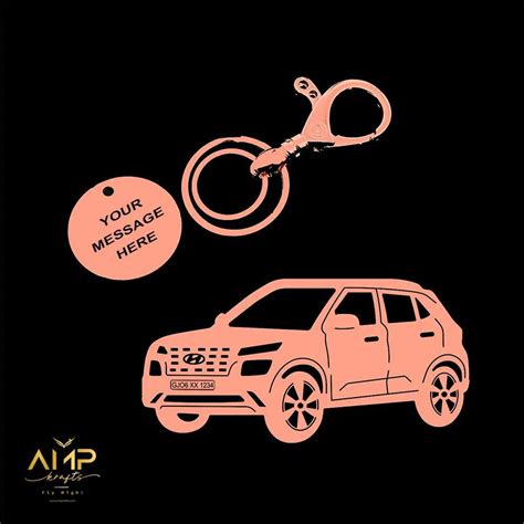 Hyundai i20 N Line Custom Keychain | Sporty Car Accessory Gift – Ampkrafts