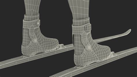 3D Biathlete Fully Equipped Canada Team Rigged model | 3D Molier ...