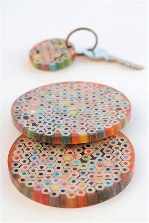 colored pencil resin art