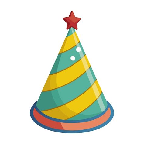 Festive party hat vector for birthday and celebration designs | Premium ...