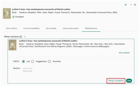 Configuring the Leganto UI - Ex Libris Knowledge Center