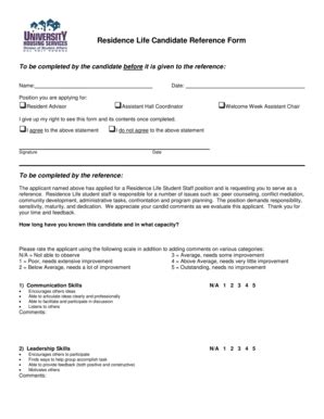 Fillable Online dsa csupomona To be completed by the candidate before ...